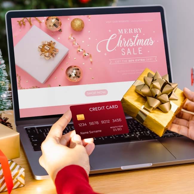 ventas navideñas online